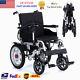 Electric Wheelchair Power Wheel Chair Lightweight Mobility Aid Folding Foldable