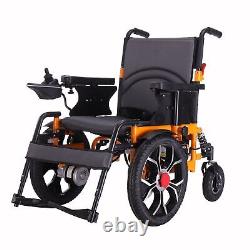 Electric Wheelchair Power Wheel chair Lightweight Mobility Aid Folding Foldable