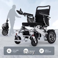 Electric Wheelchair Power Wheel chair Lightweight Mobility Aid Folding Foldable Electric Wheelchair Power Wheel chair Lightweight Mobility Aid Folding Foldable