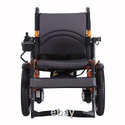 Electric Wheelchair Power Wheel chair Lightweight Mobility Aid Folding Foldable