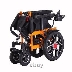 Electric Wheelchair Power Wheel chair Lightweight Mobility Aid Folding Foldable