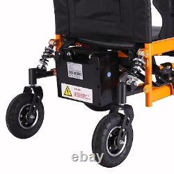 Electric Wheelchair Power Wheel chair Lightweight Mobility Aid Folding Foldable