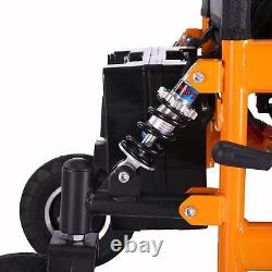 Electric Wheelchair Power Wheel chair Lightweight Mobility Aid Folding Foldable