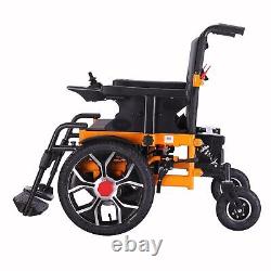 Electric Wheelchair Power Wheel chair Lightweight Mobility Aid Folding Foldable