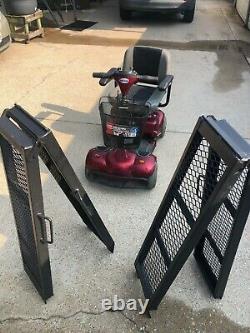 Electric Wheelchair Scooter and Ramp