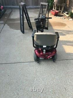 Electric Wheelchair Scooter and Ramp