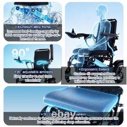 Electric Wheelchair for Adults, 30 Miles Range, 212AH Battery, 20 in Seat Width