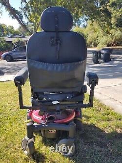 Electric scooter, adult, used, Pride Mobility Model J6 Red/black