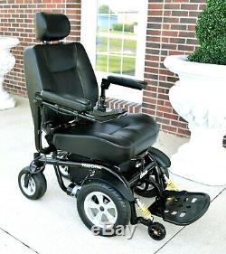 Electric wheelchair bariatric Drive Trident HD 24 in. Seat chair never used