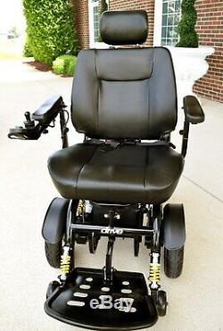 Electric wheelchair bariatric Drive Trident HD 24 in. Seat chair never used
