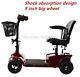 Elite Traveller Plus 4 Wheel Heavy Duty Mobility Scooter Electric Wheelchair