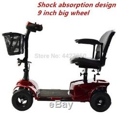 Elite Traveller Plus 4 Wheel Heavy Duty Mobility Scooter electric wheelchair
