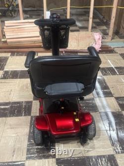 Equate Mobility 4-Wheel Motorized Power Scooter, Red