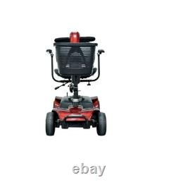 Equate Mobility 4-Wheel Motorized Power Scooter, Red