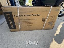 Equate Mobility 4-Wheel Motorized Power Scooter, Red. Local P/U