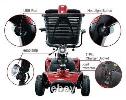 Equate Mobility 4-Wheel Motorized Power Scooter, Red. Local P/U