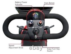 Equate Mobility 4-Wheel Motorized Power Scooter, Red. Local P/U