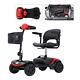 Fold And Travel Power 4 Wheels Mobility Scooter Electric Wheel Chair Lightweight