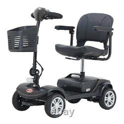 FOLD And TRAVEL power 4 wheels Mobility Scooter electric Wheel chair Lightweight