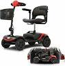 Fold Travel Electric 4 Wheel Mobility Scooter Power Wheel Chair Lightweight Usa
