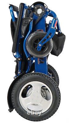 Falcon Portable Wheelchair With Reclining Backrest Lightweight, Travel Ready