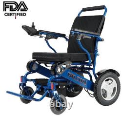 Falcon Reclining Back Folding Electric Wheelchair portable lightweight