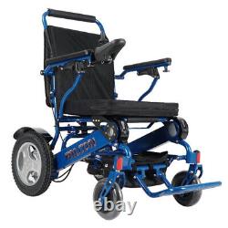 Falcon Reclining Back Folding Electric Wheelchair portable lightweight