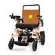 Fold And Travel Auto Fold Remote Control Lightweight Electric Power Wheelchair