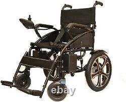 Fold & Travel Lightweight Electric Wheelchair Motor Motorized Power Wheelchairs