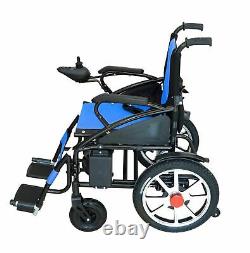 Fold & Travel Lightweight Electric Wheelchair Motor Motorized Power Wheelchairs