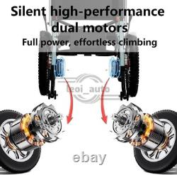 Fold & Travel Motorized Electric Power Wheelchair Scooter Automatic Wheel chair