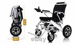 Fold & Travel Motorized Electric Power Wheelchair Scooter Only 50lb holds 360lb