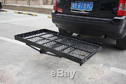 Fold Up Mobility Carrier Wheelchair Electric Scooter Rack Hitch Medical Ramp MG