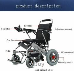 Fold and Travel Electric Wheelchair Medical Mobility Power Wheelchair Scooter US