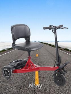 Foldable 3 Wheel Mobility Scooter Electric Powered Mobile Wheelchair Device US