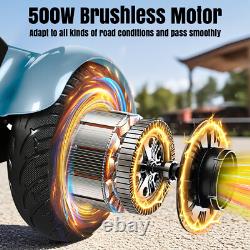 Foldable 4 Wheel Mobility Scooter Folding Drive Device for Seniors Adults 36V