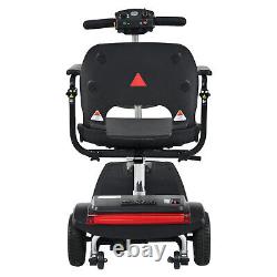 Foldable 4-wheel Mobility Scooter Electric Power Wheelchair Airline Approved