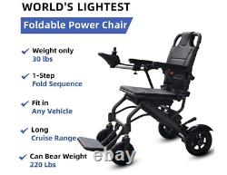 Foldable Electric Wheelchair A03D Lightweight