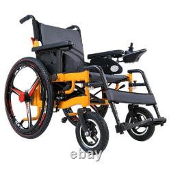 Foldable Electric Wheelchair All Terrain 4 Wheels Mobility Scooter For Disabled