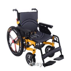 Foldable Electric Wheelchair All Terrain 4 Wheels Mobility Scooter For Disabled