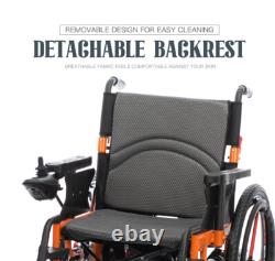 Foldable Electric Wheelchair All Terrain 4 Wheels Mobility Scooter For Disabled