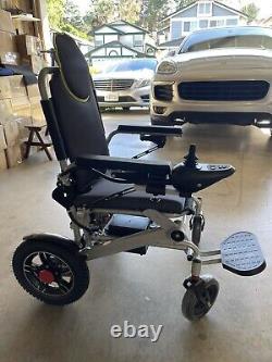 Foldable Electric Wheelchair Lightweight Long Range
