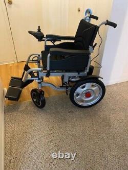 Foldable Electric Wheelchair Mobility Scooter 500W Motorized 265 lb Dual Motors