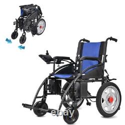 Foldable Electric Wheelchair Motorized Portable Dual Motors Mobility Scooter