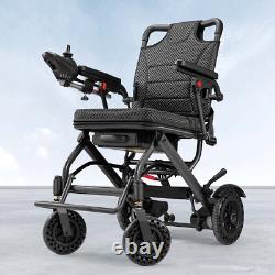 Foldable Electric Wheelchairs Intelligent Lightweight Wheelchair For All Terrain