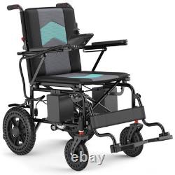 Foldable Intelligent Electric Power Mobility Wheelchair Power for All Terrain