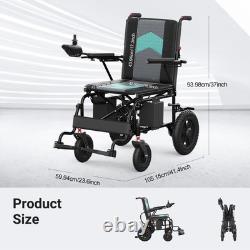 Foldable Intelligent Electric Power Mobility Wheelchair Power for All Terrain