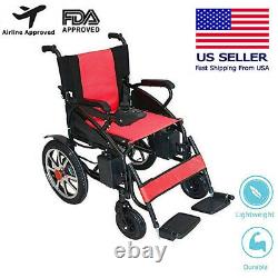 Foldable Lightweight Motorized Wheelchair Heavy Duty / Ligera Silla De Ruedas
