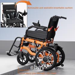 Foldable Mobility Scooter Intelligent Electric Wheelchair All Terrain Wheelchair
