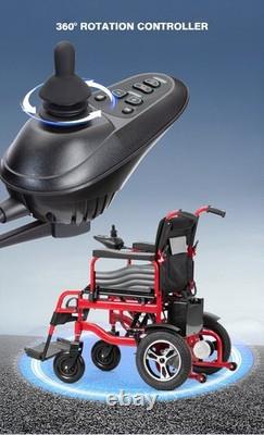 Foldable Powerchair Electric Wheelchair All Terrain 4 Wheels Mobility Scooter